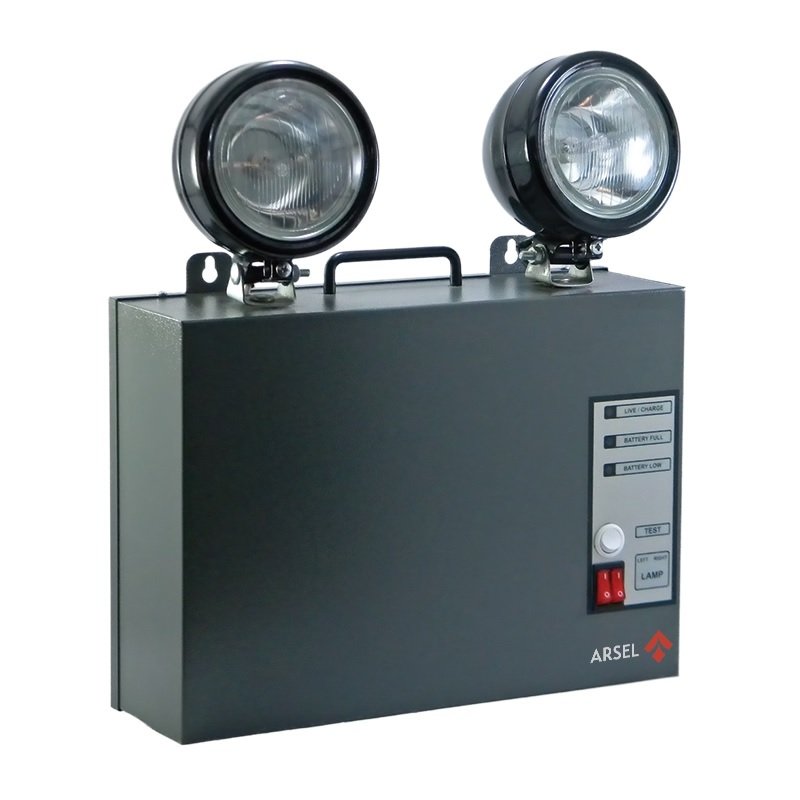 2x35 Watt Hareketli Spot Acil Aydınlatma Armatürü 