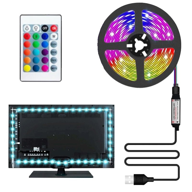 Cata Tv Arkası RGB LED 3 Metre 