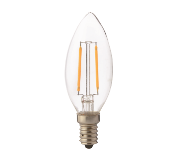 Horoz 2W Led Ampul E14 Duylu 3000K Sarı Işık Filament
