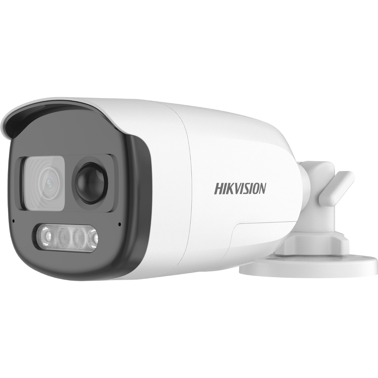 2 MP ColorVu PIR Siren Audio Fixed Bullet Camera DS-2CE12DF3T-PIRXOS